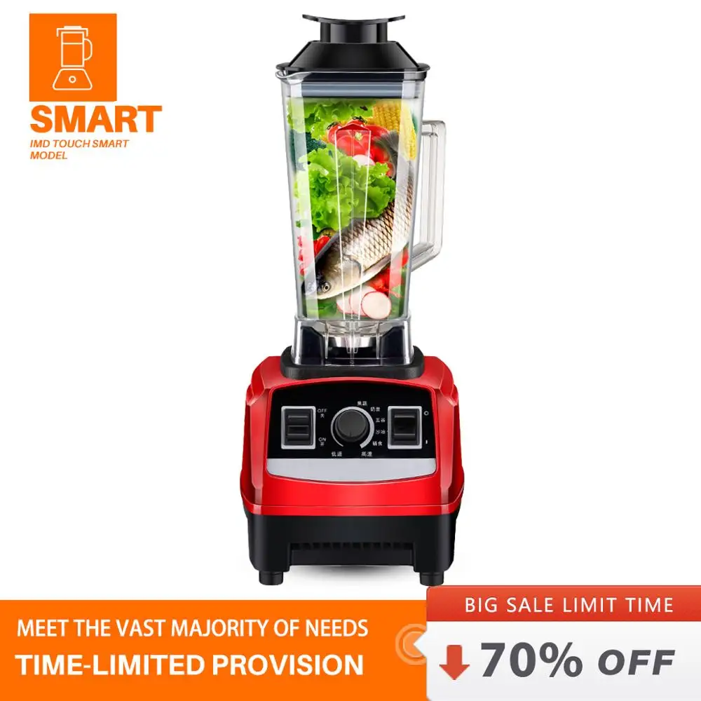 

MIUI Blender Mixer Food Processor Professional for Home&Commercial Japan Blade Juicer Ice Smoothie Machine 2L Pioneer Version