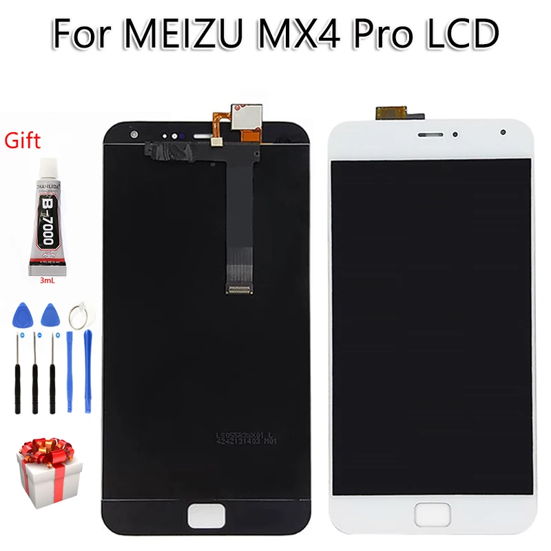 

100% Tested For MEIZU MX4 PRO LCD Display Touch Screen 5.5 inch Digitizer Assembly Free Tools For MEIZU MX 4 Pro Display
