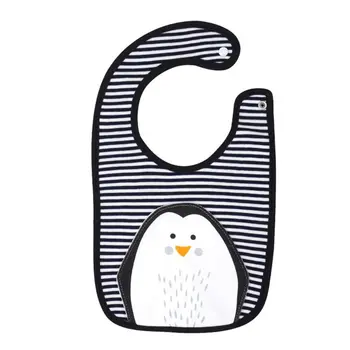 

Baby Drool Bibs 3D Cartoon Animal Embroidery Infant Feeding Bandana Burp Cloths