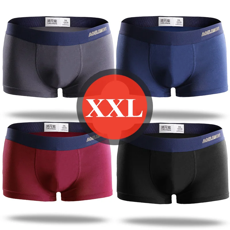 104-XXL Xiaomi Mijia, мужское модальное нижнее белье, домашние дышащие мягкие боксеры, тонкие сексуальные трусы для мужчин, мужские трусы, 4 сезона, носки, 4 шт - Цвет: 104-XXL