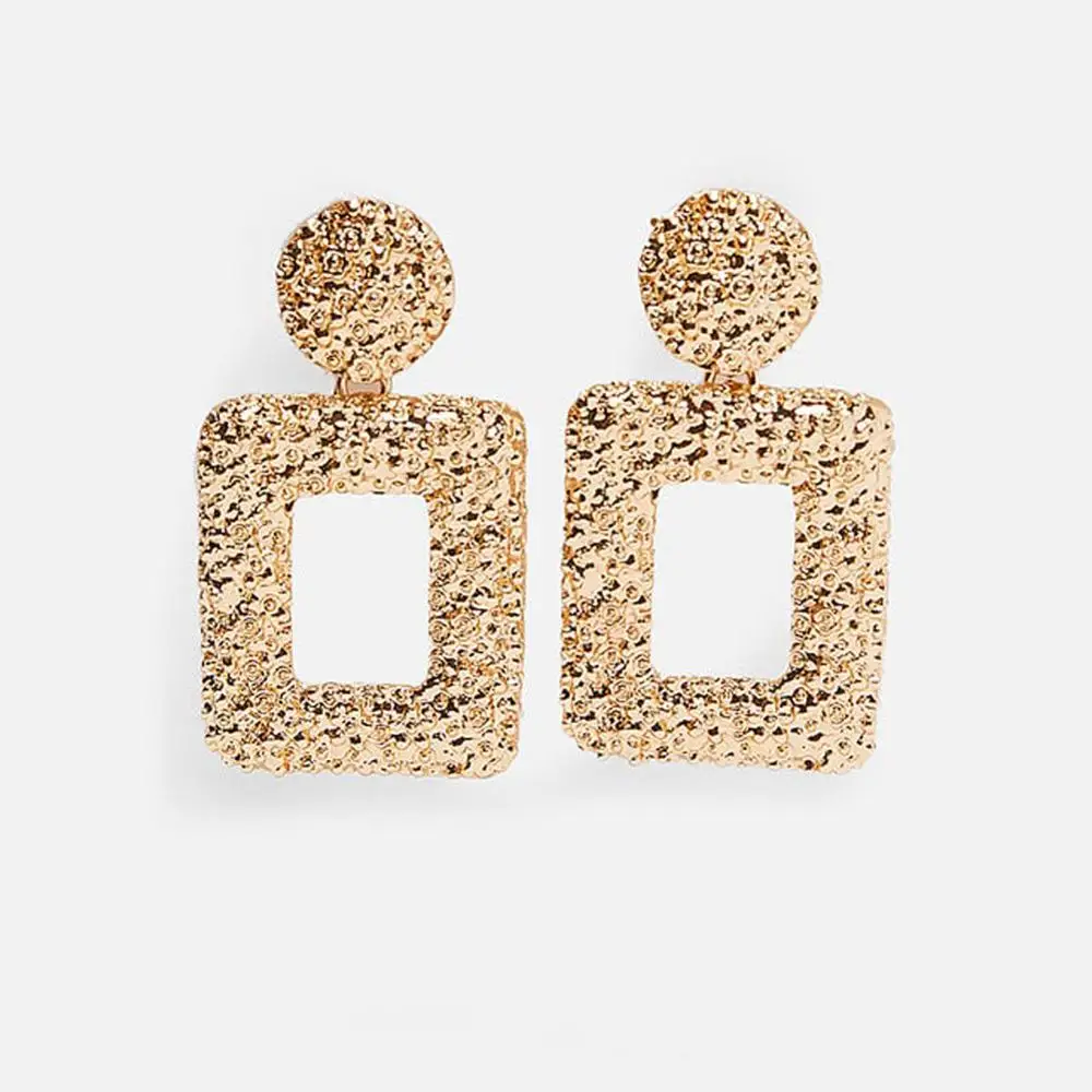 Girlgo винтажные золотые серьги ZA Висячие серьги для женщин модные жемчужные хрустальные металлические подвесные серьги Свадебные ювелирные изделия оптом горячие - Окраска металла: Style 29