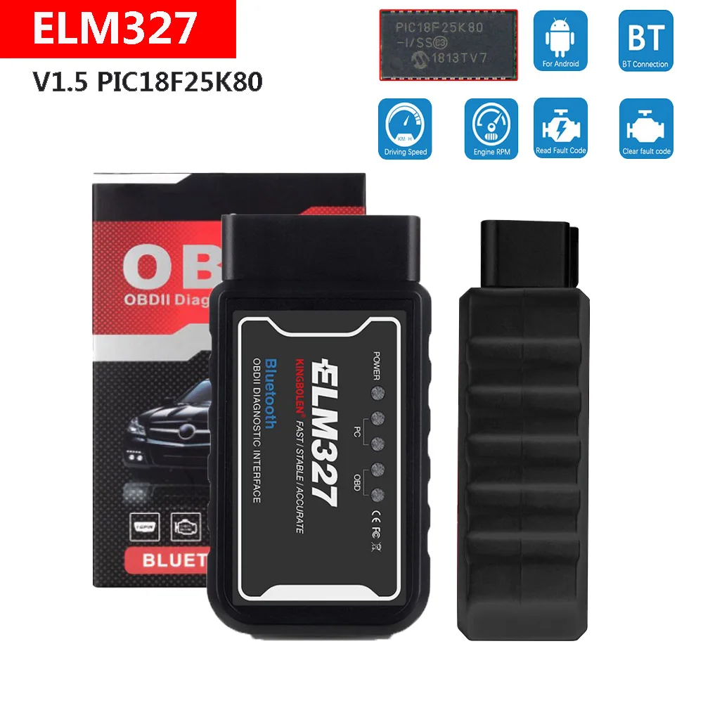 BT V1.5 ELM327 диагностический тестер для Citroen C3 C4 C5 Xsara Picasso/ Picasso Berlingo OBD2 сканер