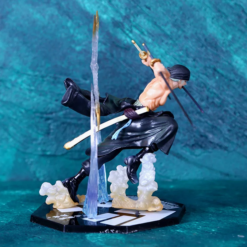 17 см японского аниме one piece Roronoa Зоро узник Ver. ПВХ Фигурки игрушки roronoa фигурка