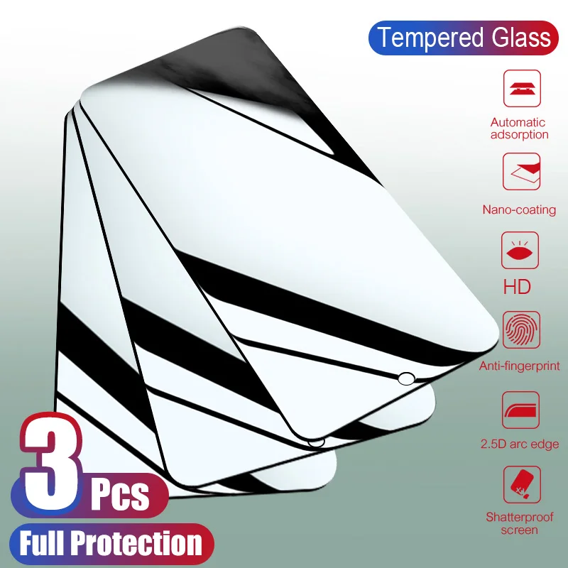 3pcs tempered glass for xiaomi redmi note 8 8t pro 6 5 plus 4x screen protector protective glass for redmi note 7 7a 8a 6a glass