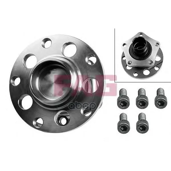 Ступица Колеса Задн Audi: A6 97-05, Skoda: Superb 02-, Vw: Passat 96- Fag арт. 713610500