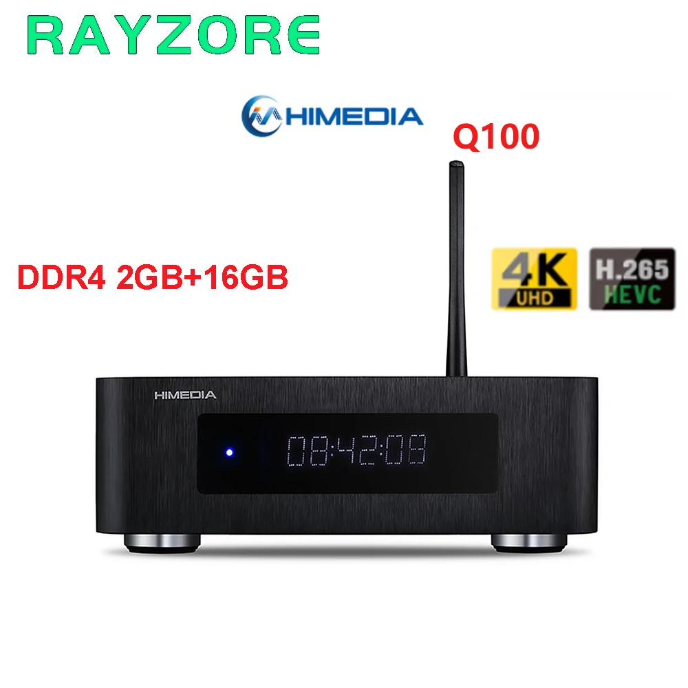 ТВ приставка HIMEDIA Q100 Android 7 0 Smart Hi3798MV200 2 Гб DDR4 16 ГБ 4 ГГц + 5G Wifi BT4.0 1000M 1080P 4K HDR