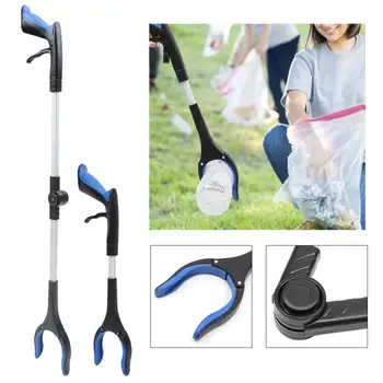 

2pcs Multi-Function Grabber Reacher Folding Adjustable Trash Picker Reaching Assist Tool Health Care