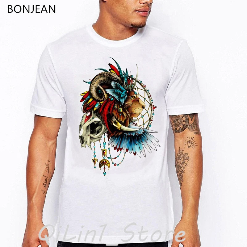 

Summer 2019 Men's T-shirts Cool Tees The Lion King Scar Betrays Mufasa Long Live the King Childhood Trauma white t shirt homme