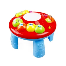Стол для раннего образования, светильник с музыкальным барабаном, обучающий стол