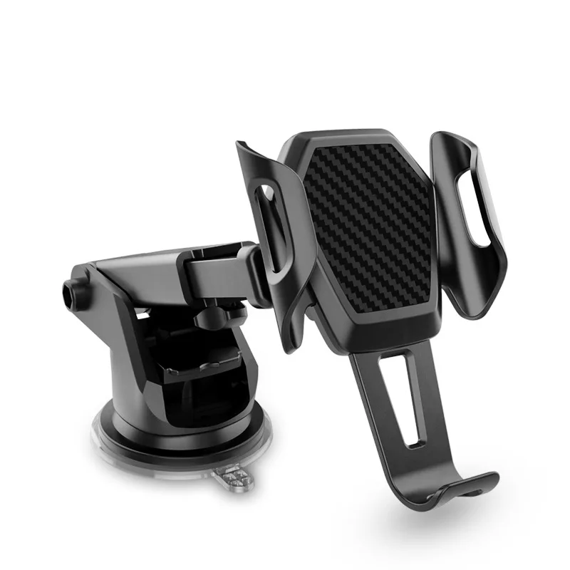 

Car Phone Holder with Suction Cup Freely Retractable Windshield Dashboard Holder 360 Adjustable for IPhone for Xiaomi