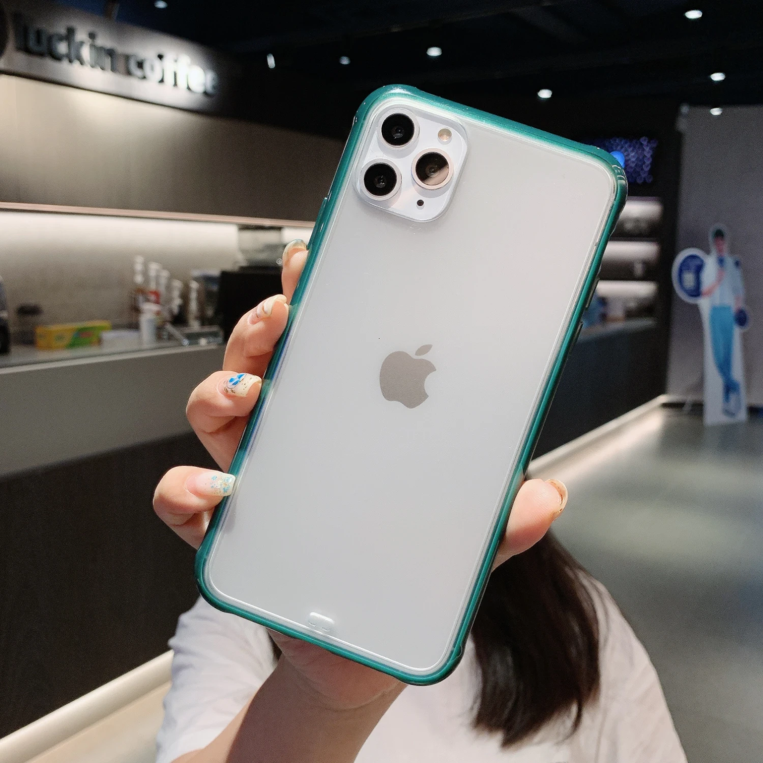 IMIDO простой и яркий чехол для IPhone 11pro Max/X Xrxs Max/7 8 p/6 6sp прозрачный силикагель