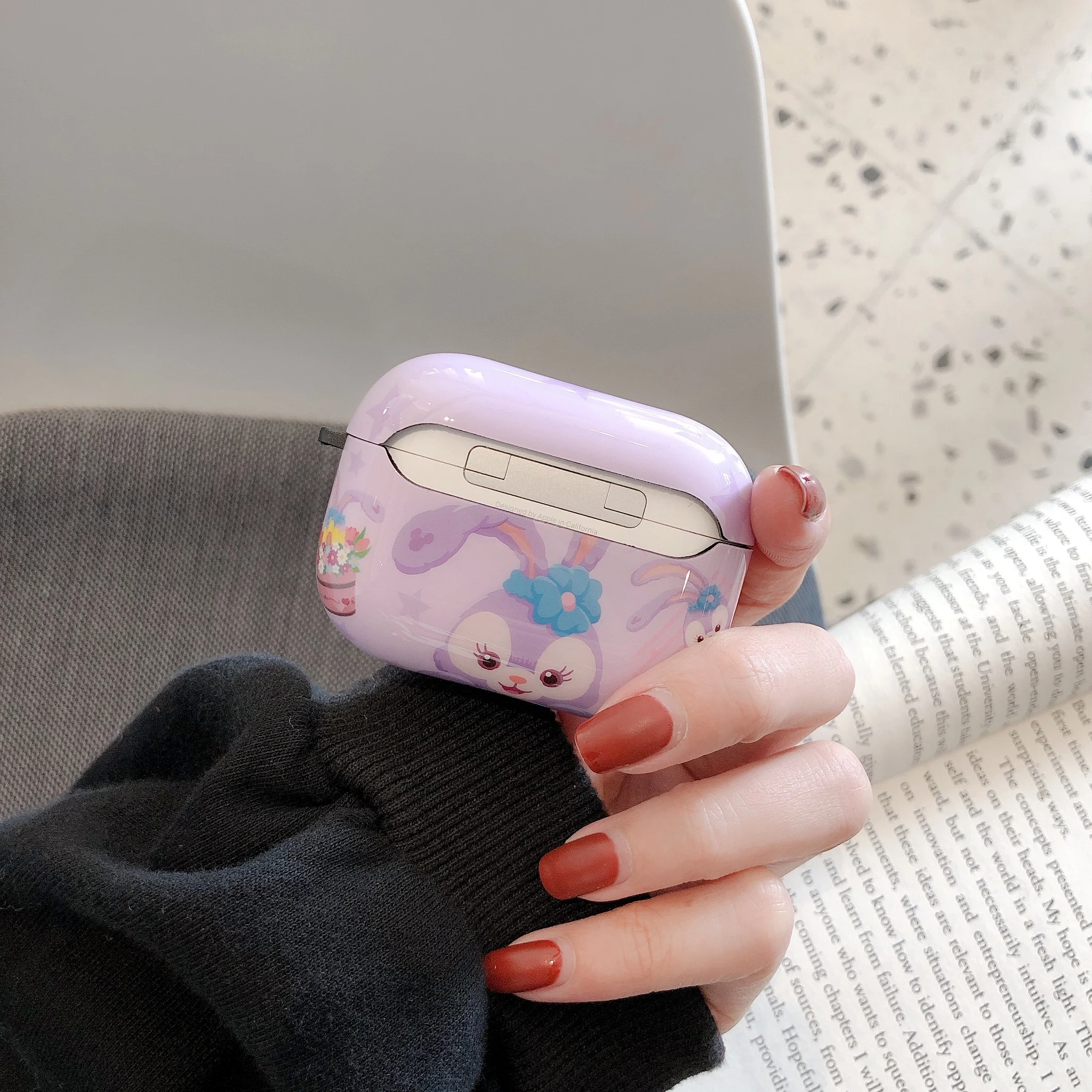 Чехол Duffy bear friend для Apple AirPods pro с милым забавным мультяшным Райаном стеллалу, защитный чехол для наушников с брелоком, аксессуары