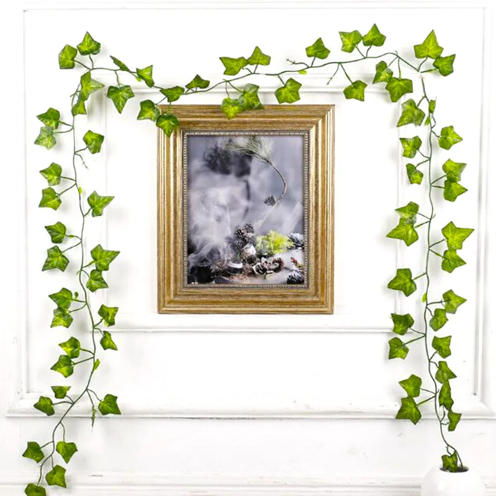 Triangular leaf 2,06 м/уп. искусственные растения, зелень, аксессуары для украшения дома, Planta Artificiales Para Decoracion, Зеленый лист, искусственный растительный Декор - Цвет: Triangular leaf