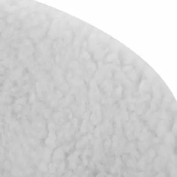 

Polish Pad Buffing Pads Buffing White Microfiber fabric 4PCS 9-10 Inch