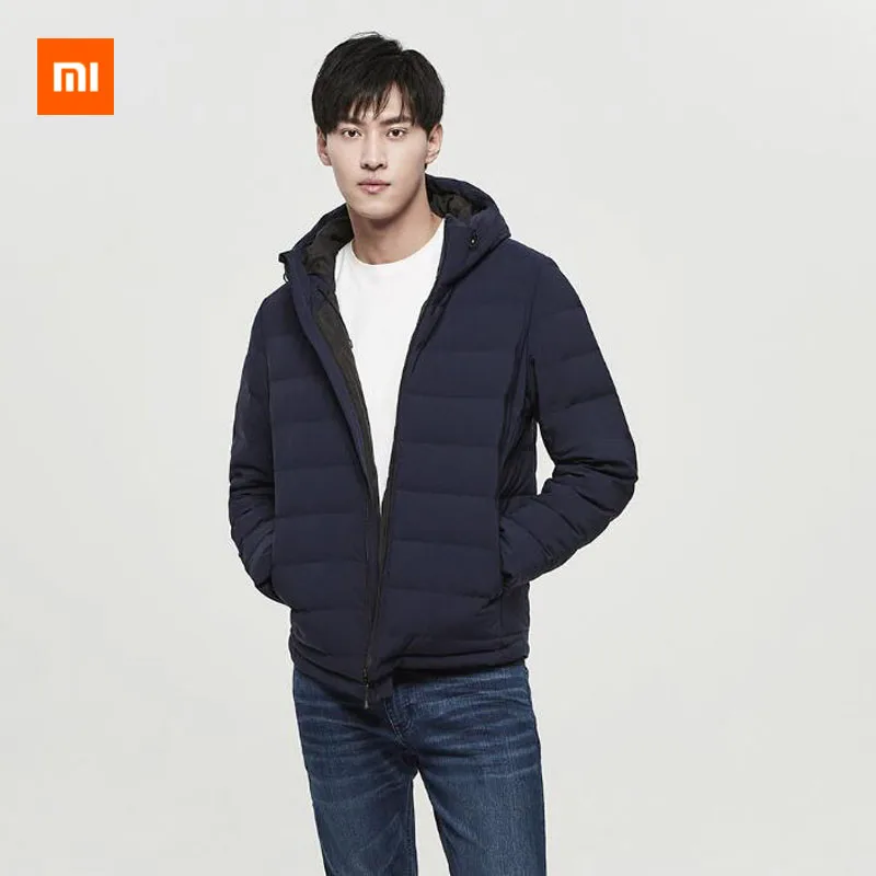 Xiaomi VANCL, умный терморегулируемый пуховик, непрерывный нагрев, Gary Goose, наполнение, анти-бурение, 2 цвета