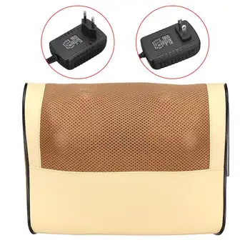 

Therapy Massage Pillow Electric Massager Infrared Heating Neck Shoulder Back Leg Body Relaxation 110-220V Wavy Curve Massager