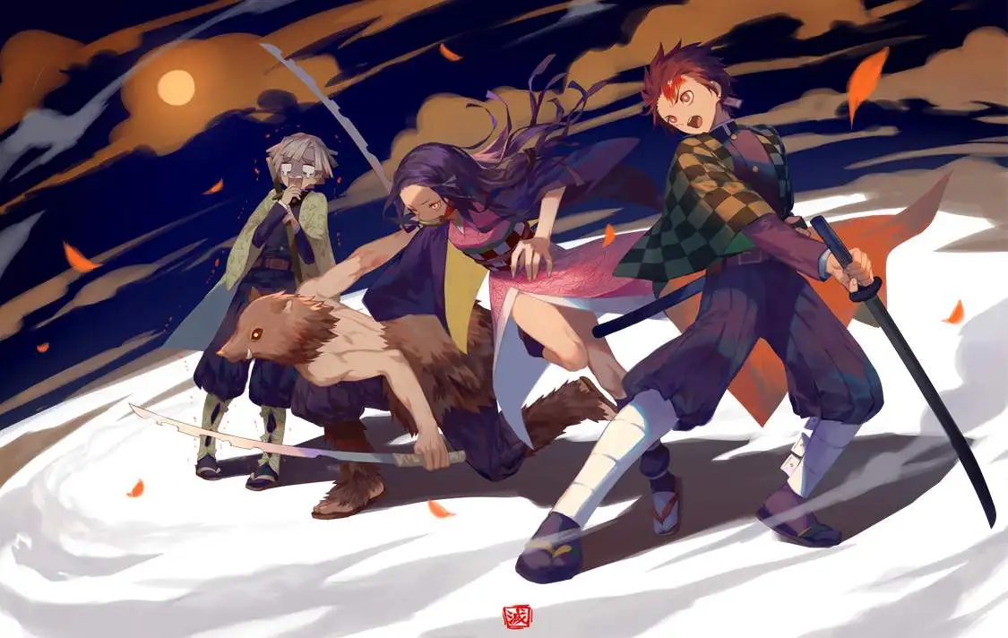 Demon Slayer: Kimetsu no Yaiba Косплей Kamado Tanjirou та же Толстовка для мужчин и женщин Взрослый Детский свитер с 3D принтом Новинка