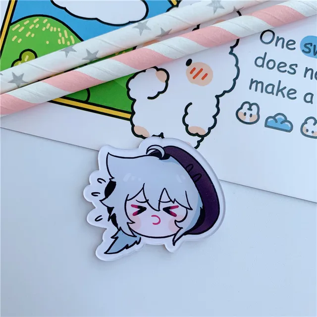 Game Genshin Impact Venti Keqing Xiao Pins  Button Brooch Chest Ornament Clothing for Backpacks Cosplay Itabag Collection H