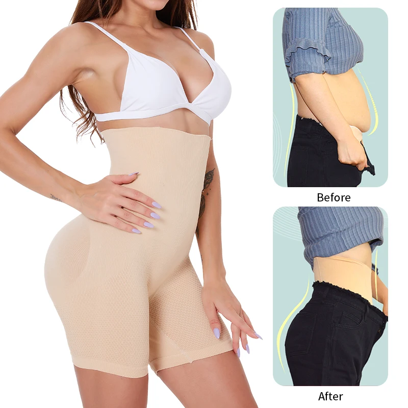 

Shapewear Women Butt Lifter High Waist Trainer Body Shaper Fajas Slimming Underwear with Tummy Control Panties Thigh Slimmer