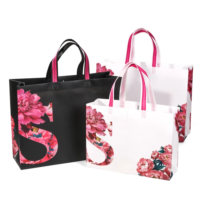 

20pcs Reusable Non-Woven Handle Bag Gift Shopping Bag