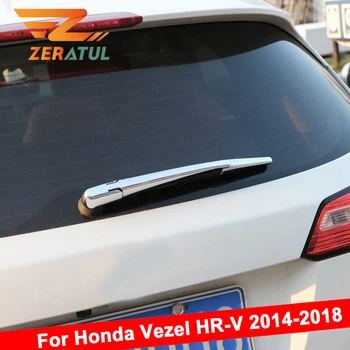 

Zeratul ABS Chrome Car Back Window Wipers Protector Covers Auto Rear Wiper Cover for Honda HRV Vezel HR-V 2014-2018 Accessories