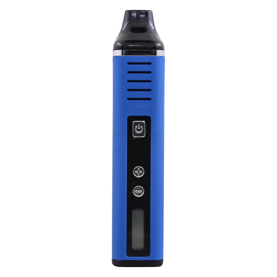 Hugo Vapor Pathfinder V2 II со испарителем для сухой травы Pathfinder II мод для испарителя 2200 мА/ч, батарея, электронная сигарета, набор - Цвет: Синий