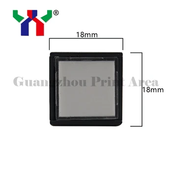 

Spare part for the offset printing machine,button GTO 52 machine,18*18mm,10pcs/pack