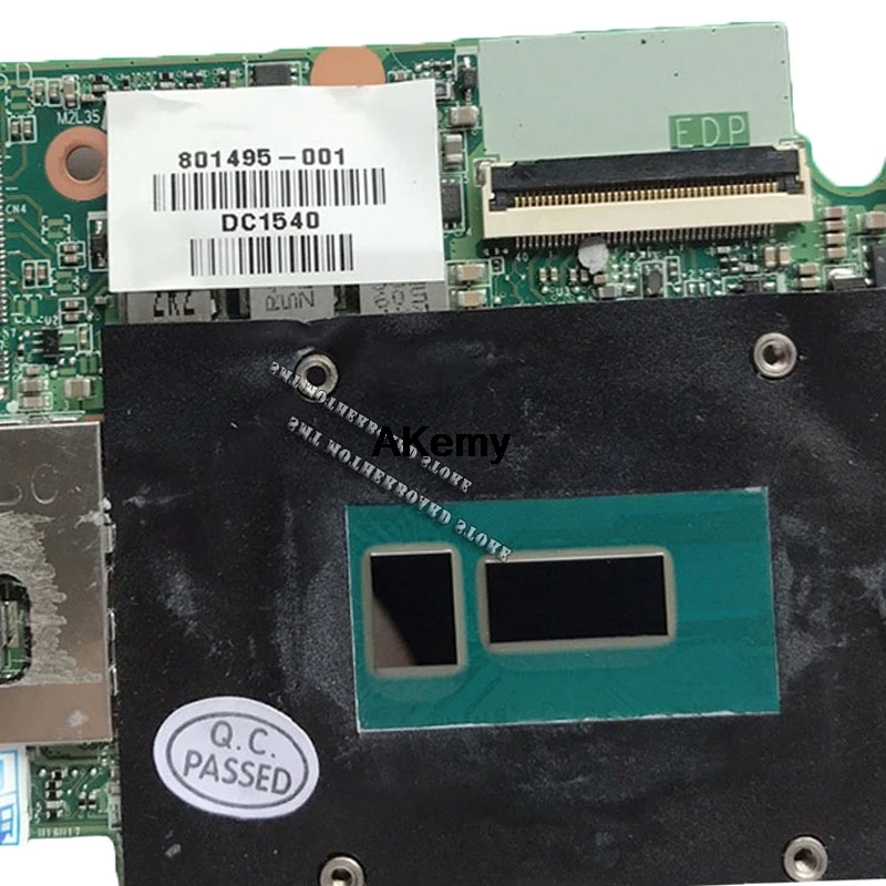  For HP Spectre X360 G1 13-4003DX Series 801505-501 801505-001 Laptop Motherboard DA0Y0DMBAF0 w i7-5