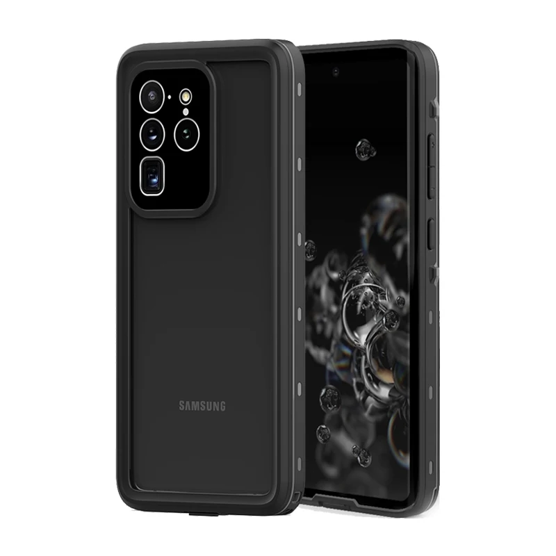 For Samsung Galaxy S20 ultra waterproof case Swimming Diving ShockProof Underwater 3m TPU+PC Case For Samsung  S20 Plus S20 (1)
