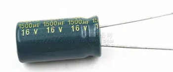 

20pcs/lot High quality electrolytic capacitor 16V 1500UF volume 10*20 aluminum electrolytic capacitor