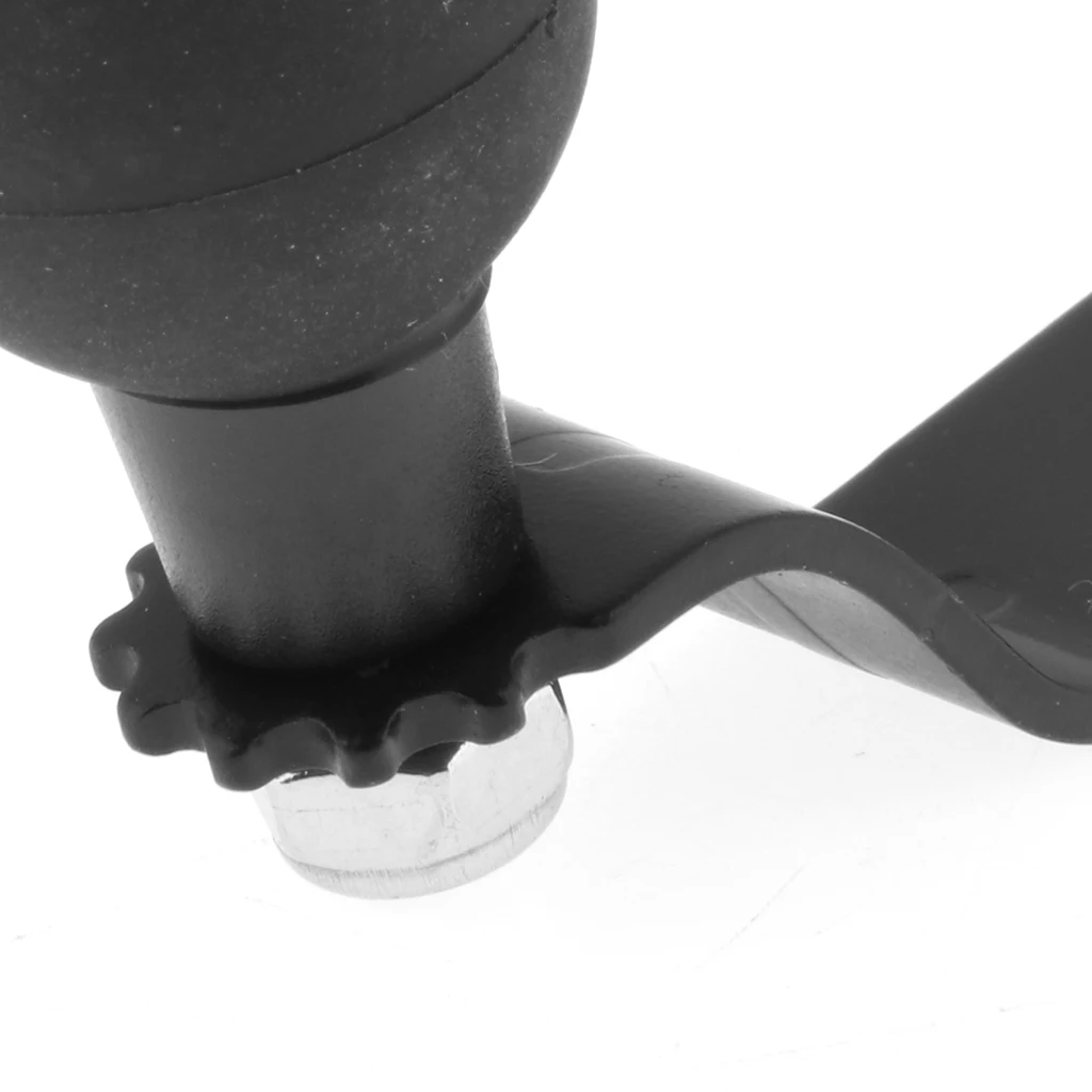 Stainless Steel 1'' Ball Arm Adapter for Motorcycle Rearview Mirror Fit 10mm Tube