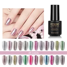 7 мл Блестящий Гель-лак с блестками Гель-лак для ногтей гибридные Лаки гель блестящая живопись ногти искусство поли УФ Топ базовый праймер для маникюра