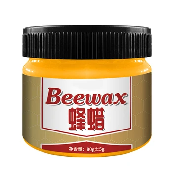 

Organic Natural Pure Wax Wood Seasoning Beewax Complete Solution Furniture Care Beeswax Home Cleaning Polishing 80g TB