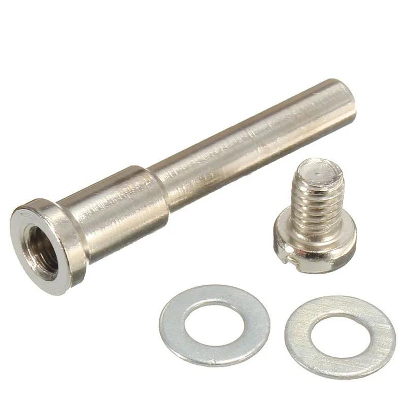 3.17/6mm Steel Mandrel Dremel Screw Mandrel Shank Cut-off Wheel 5Pcs Dremel For Rotary Tool Electric Grinding