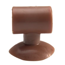 Для дома шумоподавление спальня резиновая прочная Простая установка отельная присоска эластичная прочная дверная ручка бампер