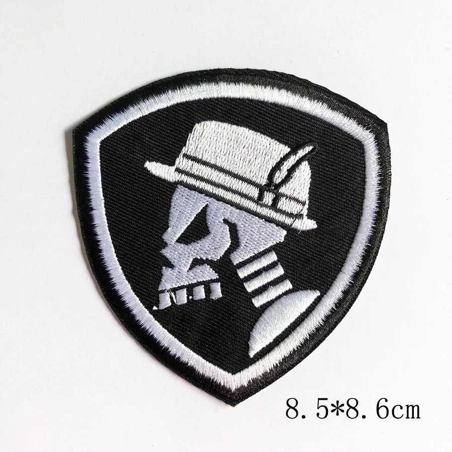 Skull Hand Cartoon Embroidered Iron-On Patch - DIY Apparel Accessory