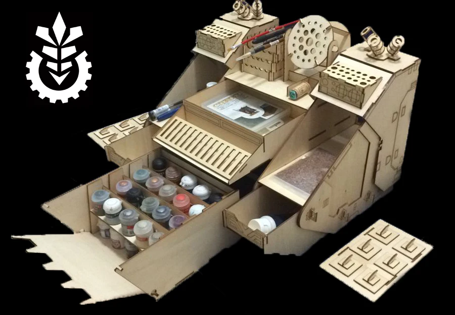 Многофункциональный верстак для хранения Land Raider стеллаж стеллажа деревянный