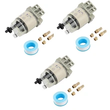 Séparateur d'eau de carburant R12T, 120at NPT ZG1/4 19, pièces automobiles avec accessoires, moteur à filtre combiné complet