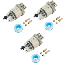 Séparateur d'eau de carburant R12T, 120at NPT ZG1/4 19, pièces automobiles avec accessoires, moteur à filtre combiné complet 