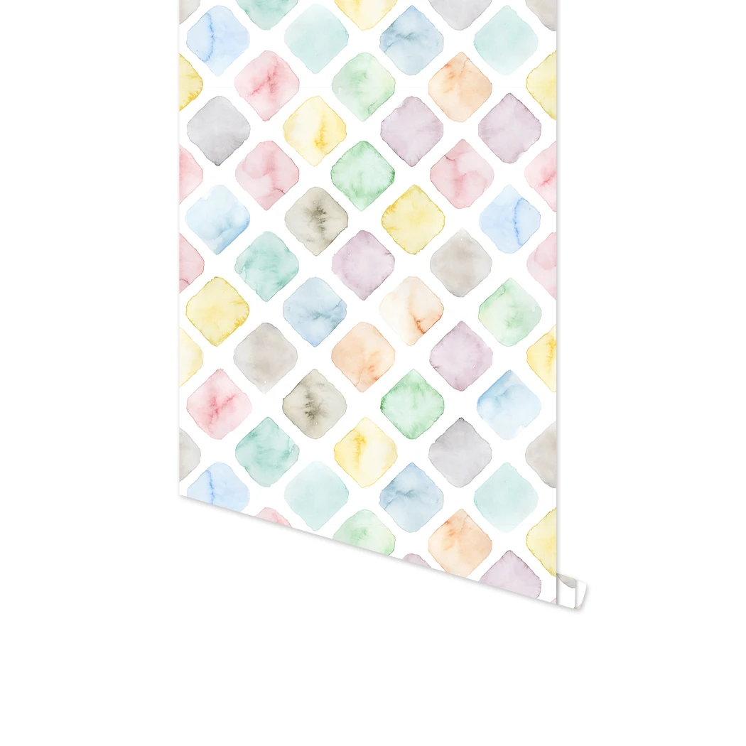 de parede quadrada mural casa 03