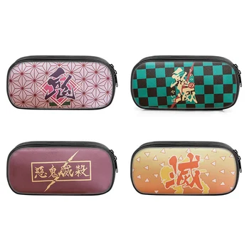 

Janpanese Anime Demon Slayer: Kimetsu No Yaiba Kamado Tanjirou Pencil Bag Student High-capacity Stationery Box