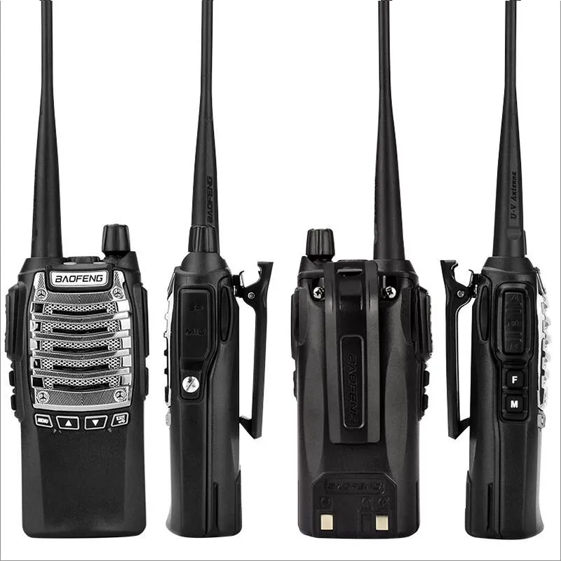 Двухсторонняя радиостанция Baofeng Walkie Talkie UHF 8W 128CH DTMF двойной PTT FM-приемопередатчик
