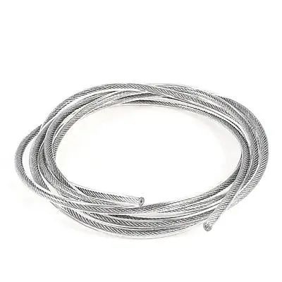 

2m x 4mm PVC Covered Flexible Stainless Steel Wire Rope for Grinding Machine