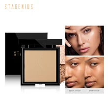 STAGENIUS легкая прессованная пудра консилер Установка Порошок отбеливающий контроль масла Роскошная основа для Лица Комплект косметики для макияжа