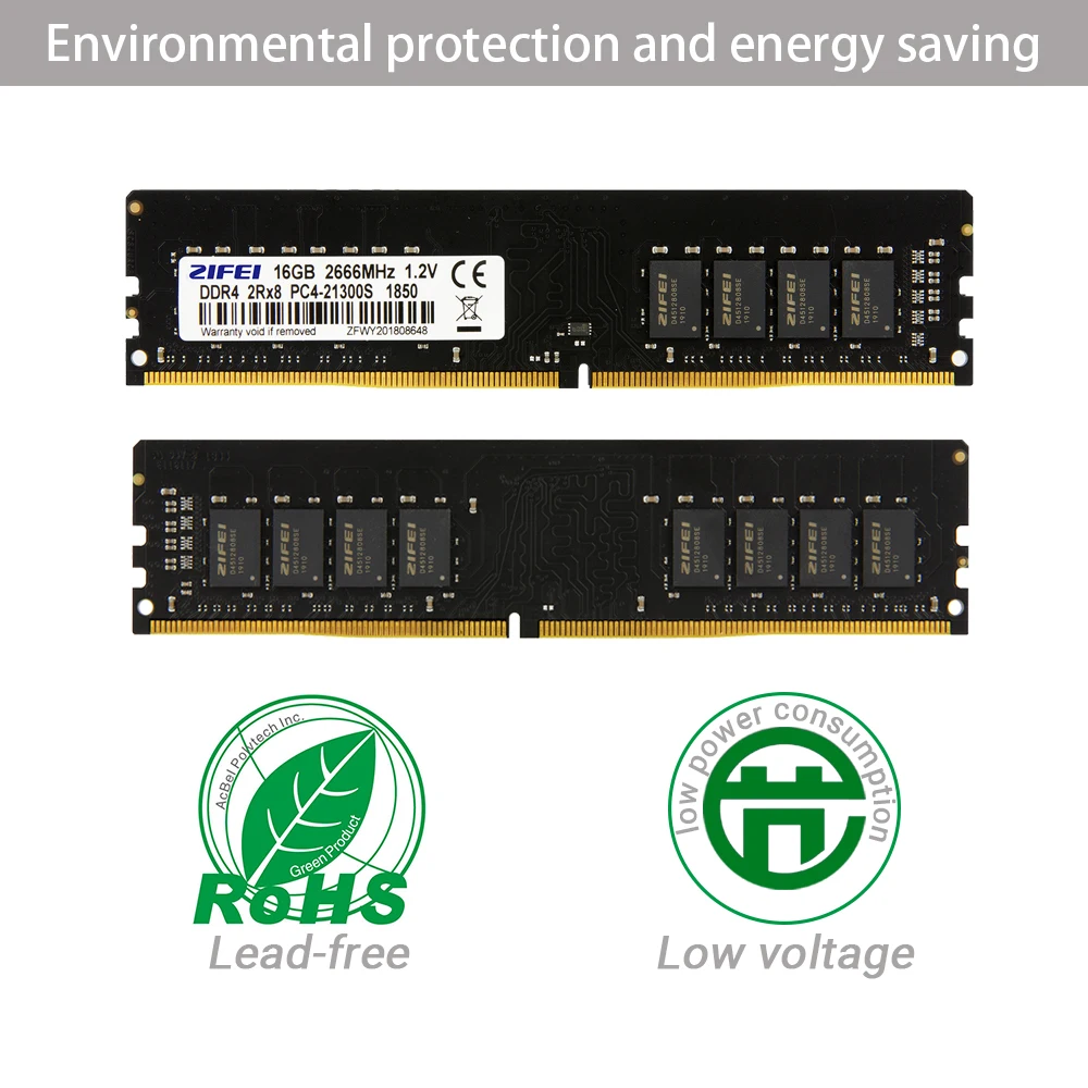 Memória do Desktop da Placa-mãe de Zifei 16 32 2400 Mhz 2133 Dimm Ram Ddr4 4 gb 8 - Imagem 4