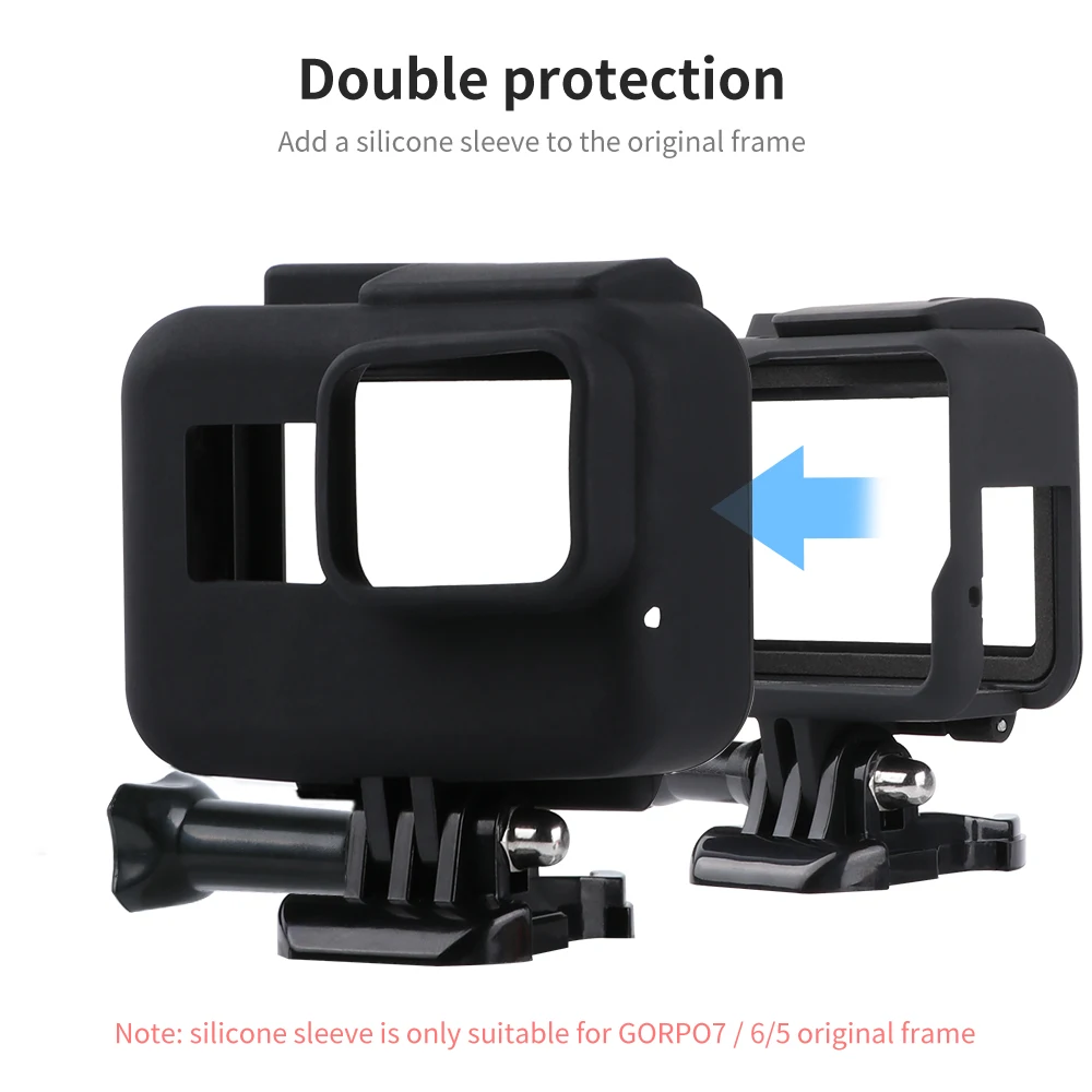 Набор аксессуаров для Gopro чехол из EVA hero 7 6 5 водонепроницаемый корпус красная