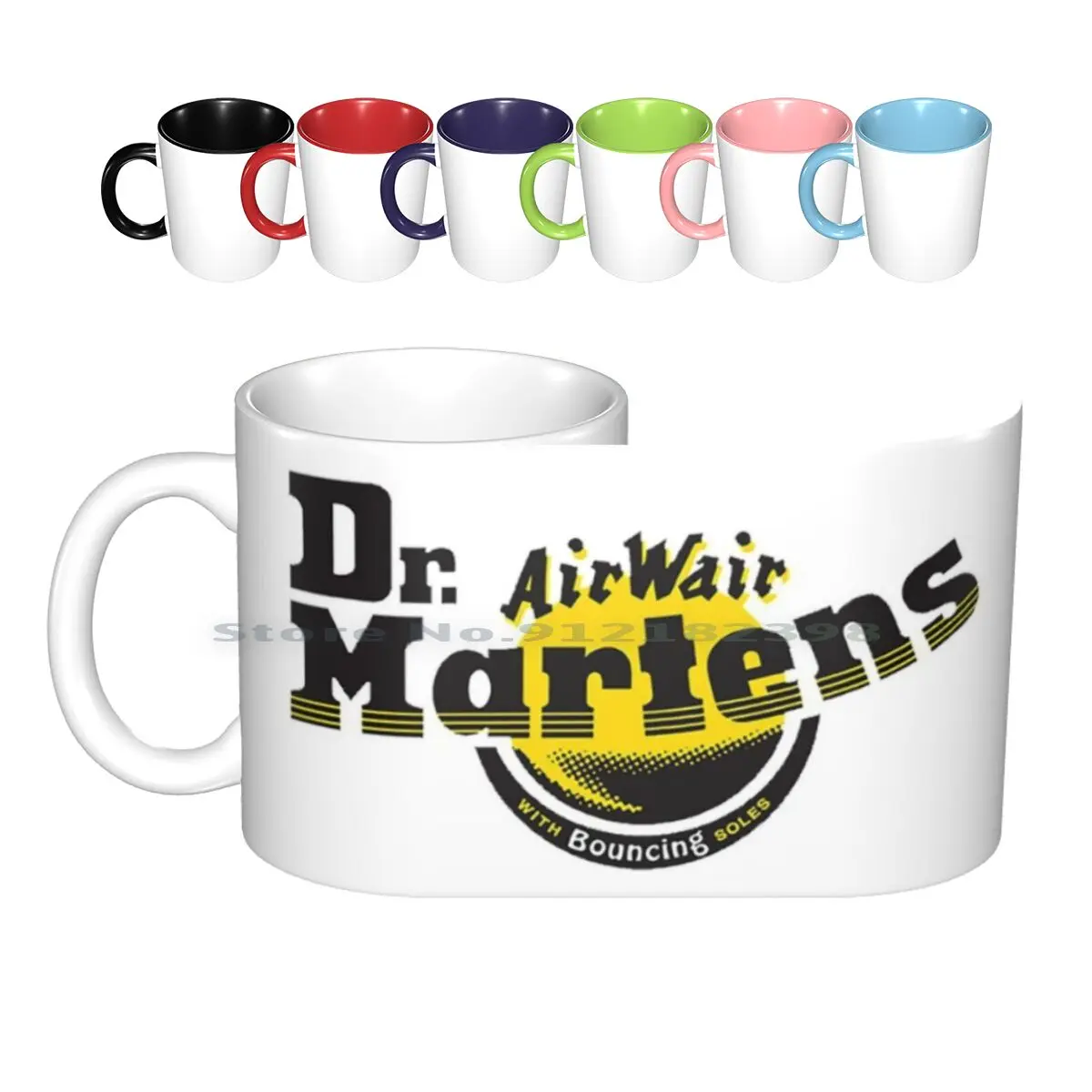 Stivali Tazze In Ceramica Tazze Da Caffè Tazza Da Tè Al Latte Air Wair Airwair Boot Boot Bouncing Sole Martens Dr New Fashion Trend Punk Inghilterra