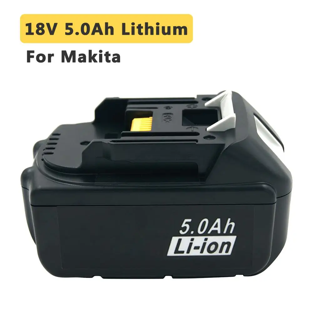 Сменные литий ионные аккумуляторы 18 в 5000 мАч для Makita 5.0A BL1850 LXT400 BL1840 194230 4 BL1830
