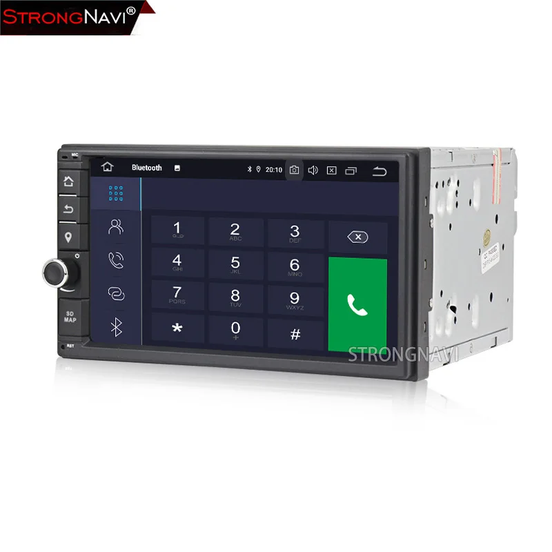 Top 4G RAM 64G ROM Android 9.0 Auto Radio 7Inch 2DIN Universal Car NO DVD player GPS Stereo Audio Head unit IPS DSP WIFI 3