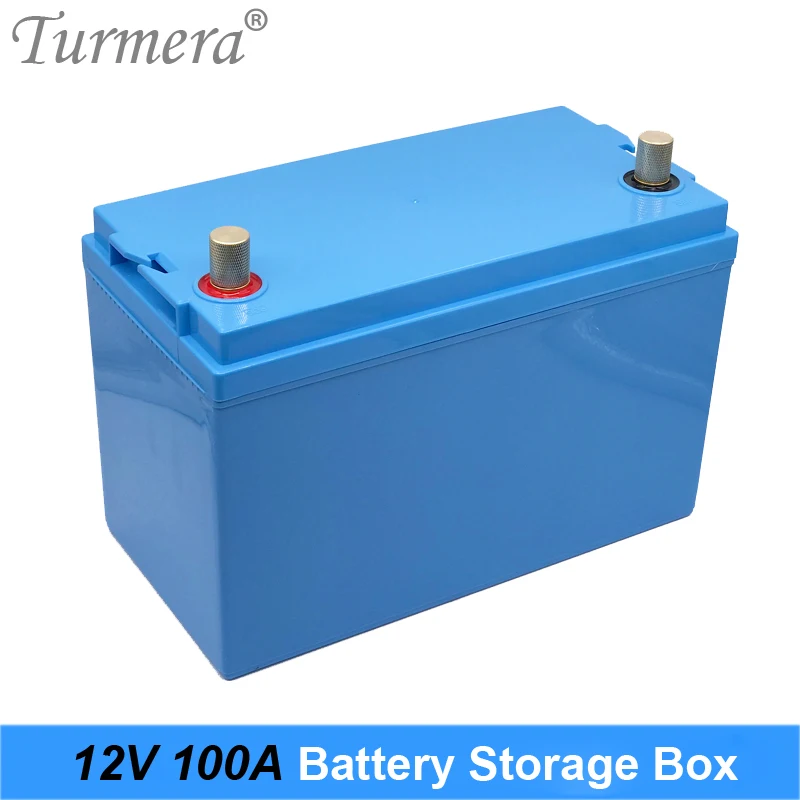 

Turmera 12V Battery Storage Box Use in 90Ah 100Ah 3.2V Lifepo4 Battery 24V 48V Solar Energy System or Uninterrupted Power Supply